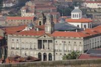 Blick zur Börse von Porto