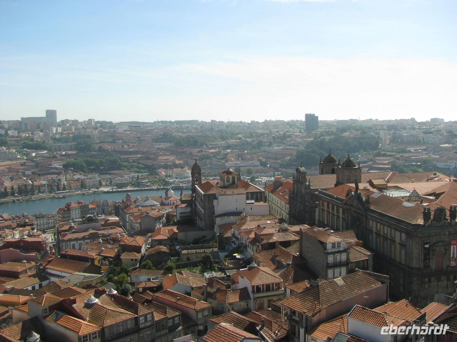 Ausblick vom Turm Igreja dos Clerigos