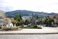 Guimarães - Blick über den Largo República do Brasil
