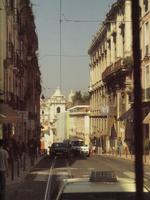 während der Fahrt mit der Eléctrico 28