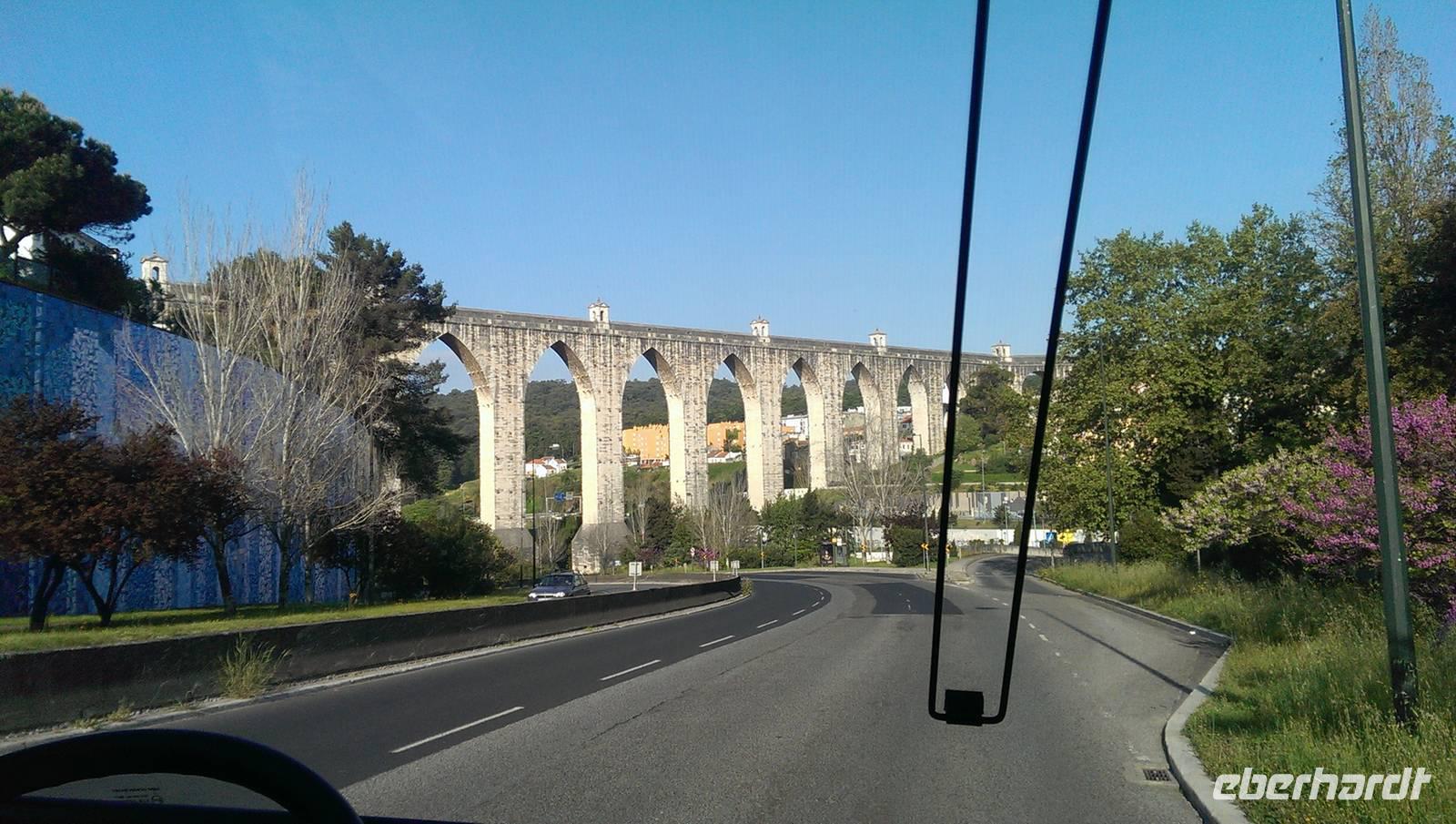 Ausflug nach Setúbal und ins nationale Kachelmuseum - Aquädukt