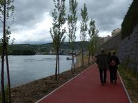 Spaziergang zum Hotel