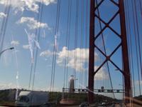 Brücke des 25. Aprils und Jesus-Statue