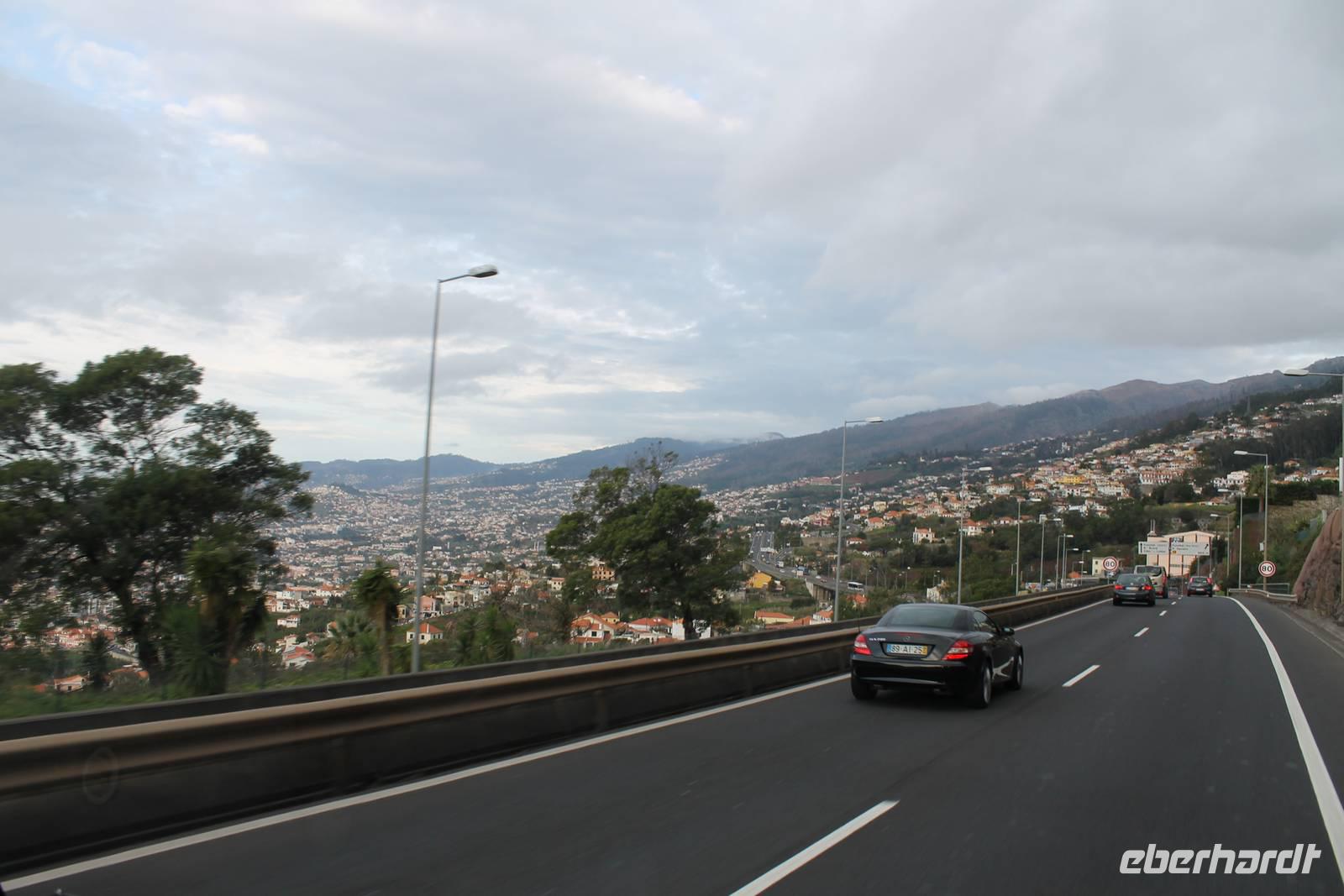 Fahrt nach Funchal