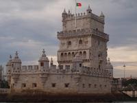 Torre de Belem vom Wasser aus