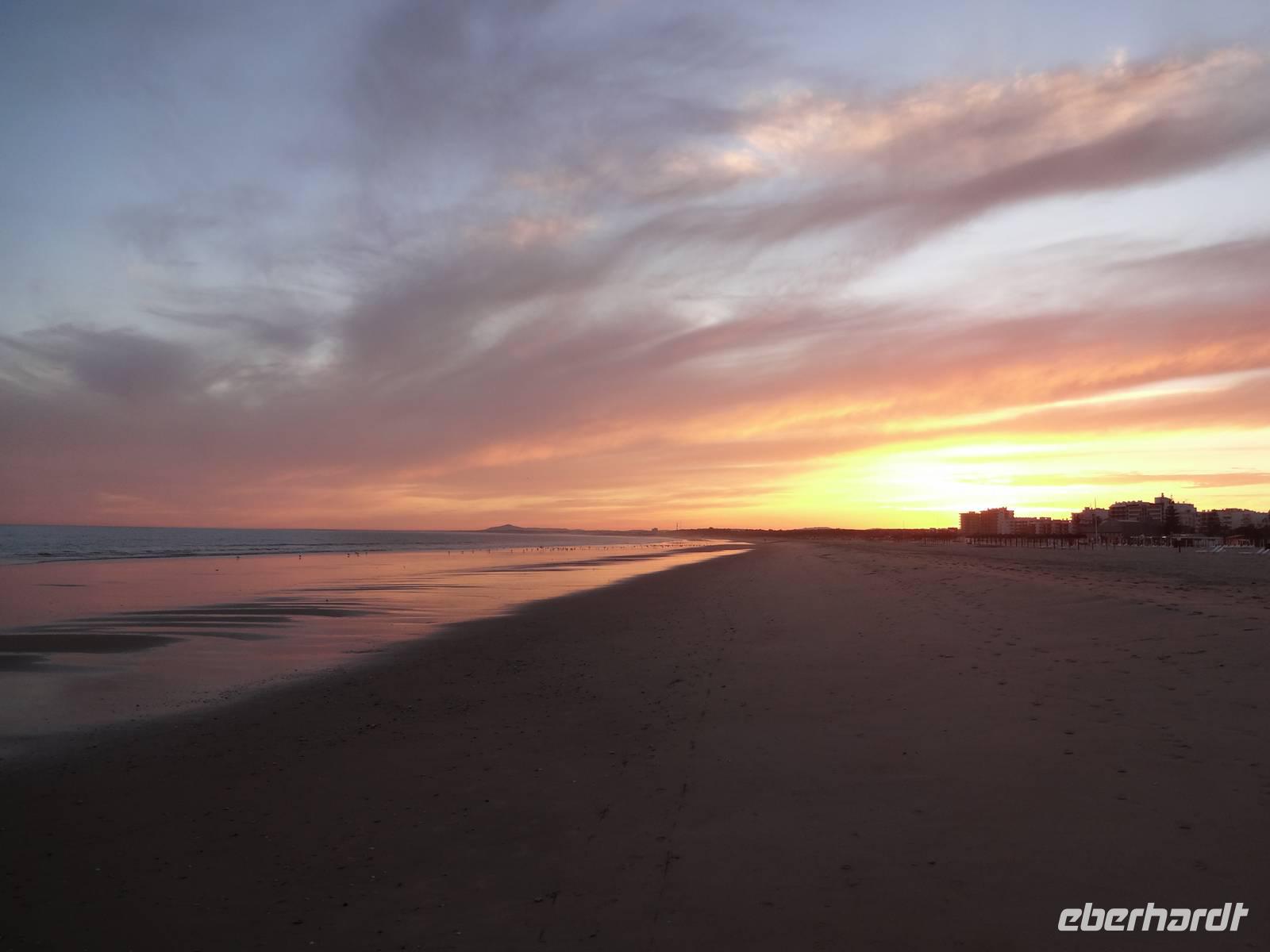 Sonnenuntergang in Monte Gordo