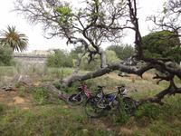 Mal eben kurz die Räder zur Seite gestellt...