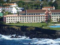 Blick auf das Hotel in Terceira
