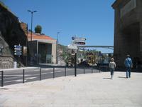 Fluss-Überquerung über die Brücke Ponte Luiz I.