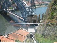 Fluss-Überquerung über die Brücke Ponte Luiz I.