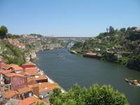 Fluss-Überquerung über die Brücke Ponte Luiz I.