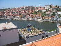 Fluss-Überquerung über die Brücke Ponte Luiz I.