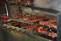 Spießbraten und Degenfisch