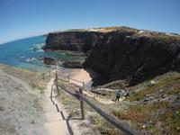 Abstieg zum Strand