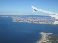 Anflug Lissabon