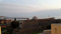 Aussicht von der Dachterrasse in Porto
