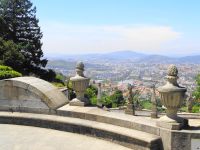 Blick auf Braga vom Wallfahrtsort Bom Jesus 2