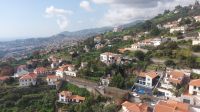 Blick auf Funchal aus Seilbahn nach Monte, Madeira, Portugal