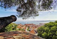 Blick auf Lissabon