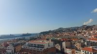 Blick aus Seilbahn in Funchal, Madeira
