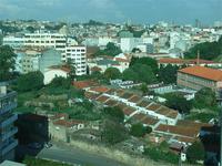 Blick aus dem Hotel auf Porto
