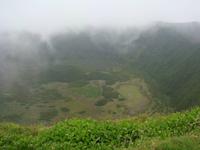 Blick in den Krater