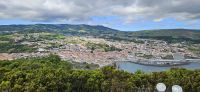 Blick vom Monte Brazil auf Angra