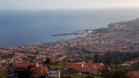 Blick vom Panoramarestaurant 