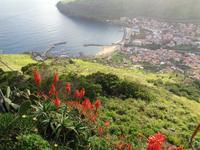 Blick vom Pico do Facho über Machico 
