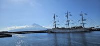 Blick zur Insel Pico von Horta