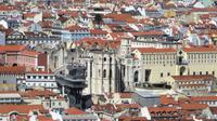 Blicke über Lissabon vom Castelo, 