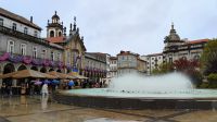 Braga bei Regen 