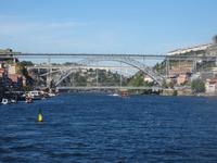 Einfahrt in Porto -  Luis Brücke