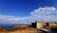Festung bei Matoshinhos wo der Douro ins Meer mündet