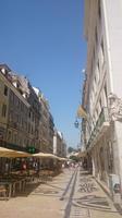 Flaniermeile in Lissabon