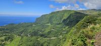 Flores, Blick zur Faja Grande