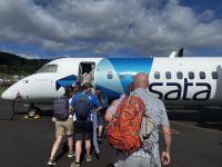 Flug nach Terceira
