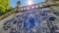 Flusskreuzfahrt Douro - Azulejos an der Freitreppe in Lamego