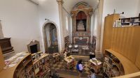 Flusskreuzfahrt Douro - Katholische Kirche mit Buchhandlung in Óbidos