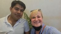 Flusskreuzfahrt Douro - Kellner Adnan und Reisebegleiterin Franzi