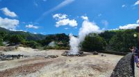 Furnas, heisse Quellen im Ortszentrum