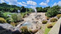 Furnas, heisse Quellen im Ortszentrum