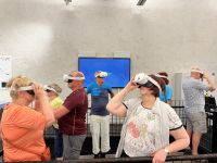Im Vulkanmuseum Pico - Erdbebensimulator