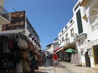 In der Altstadt von Albufeira
