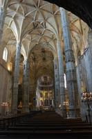 Innenansicht der Kirche im Kloster des Hieronymus