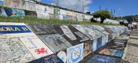 Insel Faial, Horta, Bilder im Seglerhafen