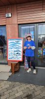 Insel Faial, Horta, Lisa von der Whale Watching Agentur Norberto