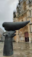Kunst vor der Klosterkirche, Batalha 