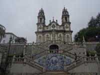 Lamego - Kirche unser lieben Frau von Remedios, Barocktreppe