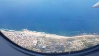Landeanflug auf Porto
